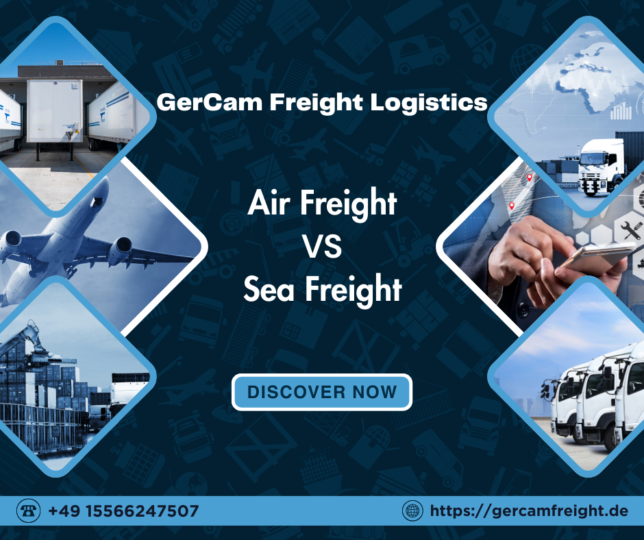 Air Freight vs Sea Freight - Germany to Cameroon shipping